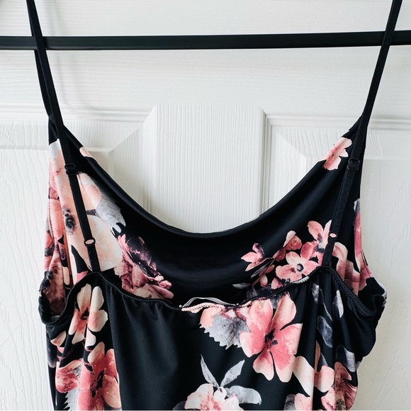 NWT Blue Jasmine Floral Black and Pink Dress - Picture 5 of 8